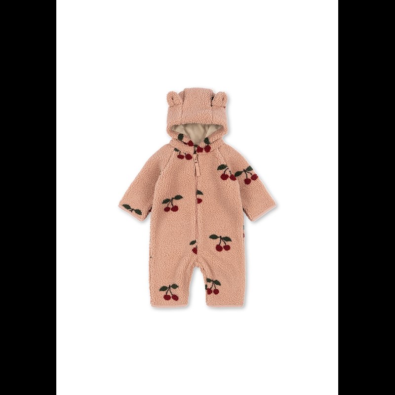 Konges Sløjd Køredragt Jody Teddy Cerise Rosa 3 mdr. 1