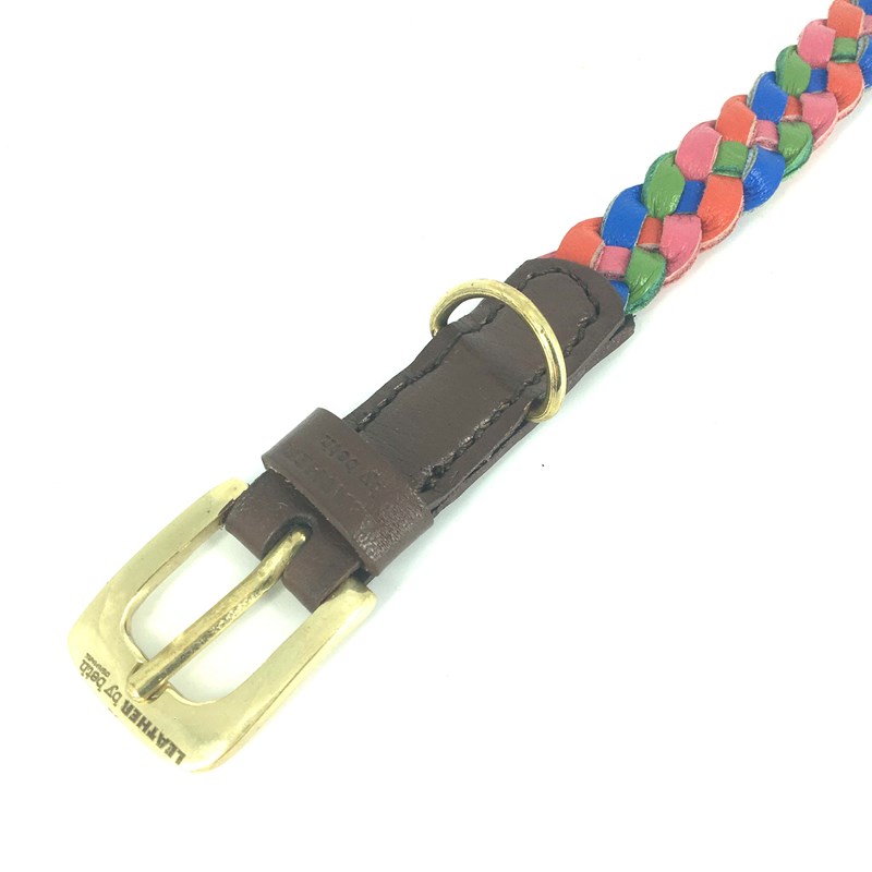 Leather by Beth Hundehalsbånd Miniflet Multi Str XS 6