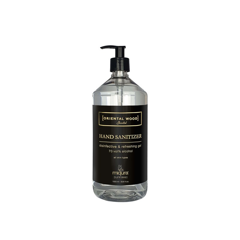Miqura Håndgele Sanitizer1 Oriental W Sort/Guld
