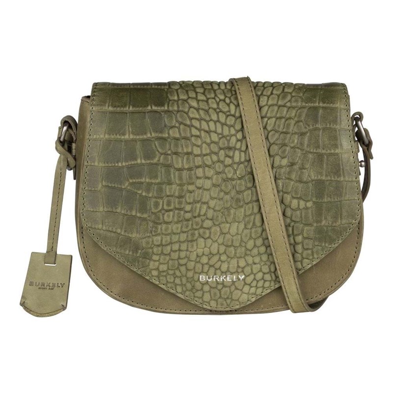 Burkely Crossbody Croco Cody L Grøn 1
