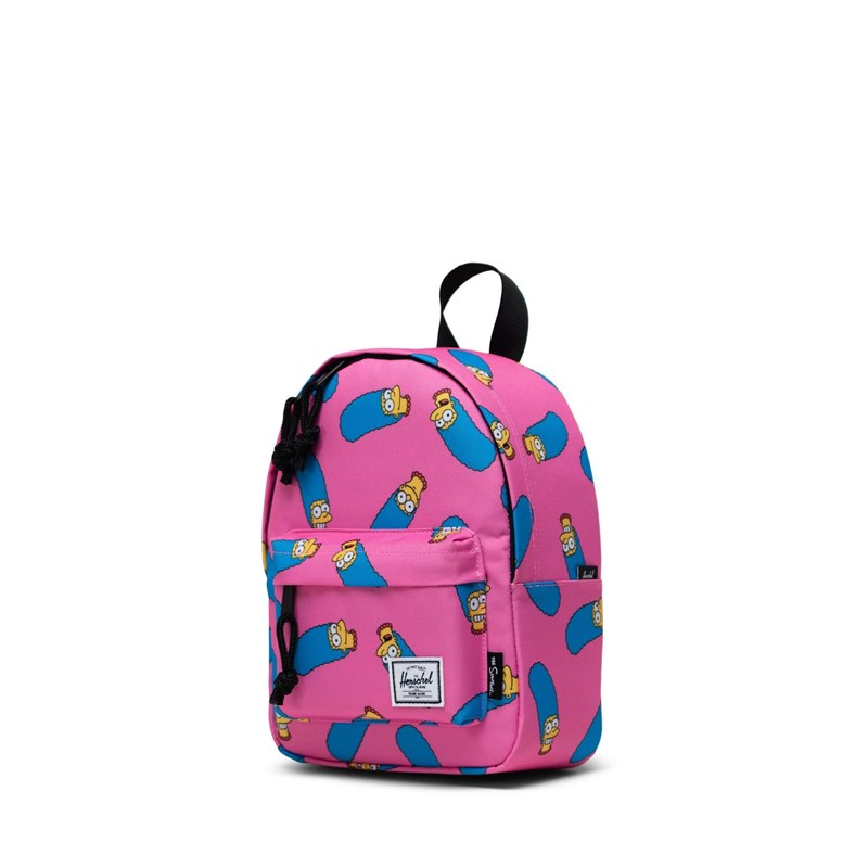 Herschel Rygsæk Classic Mini Simpsons Pink mønstret 3