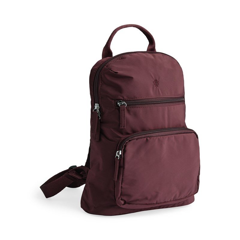 Aura Ryggsäck Prato Recycled Bordeaux 1