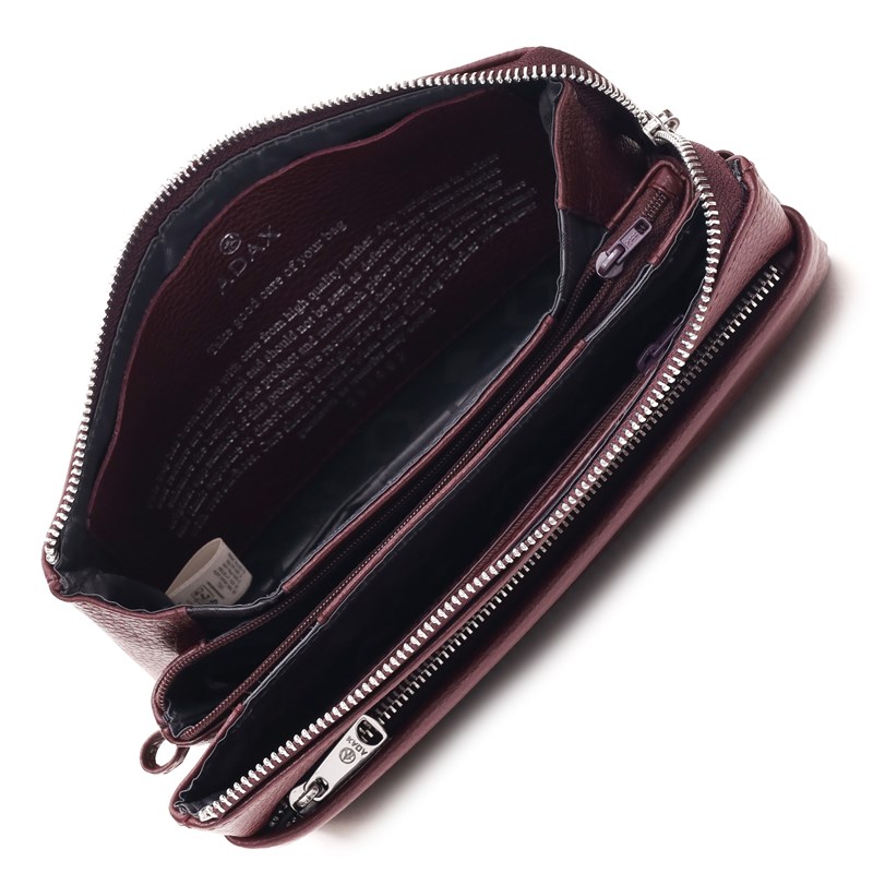 Adax Combi clutch Silja Cormorano Bordeaux 3