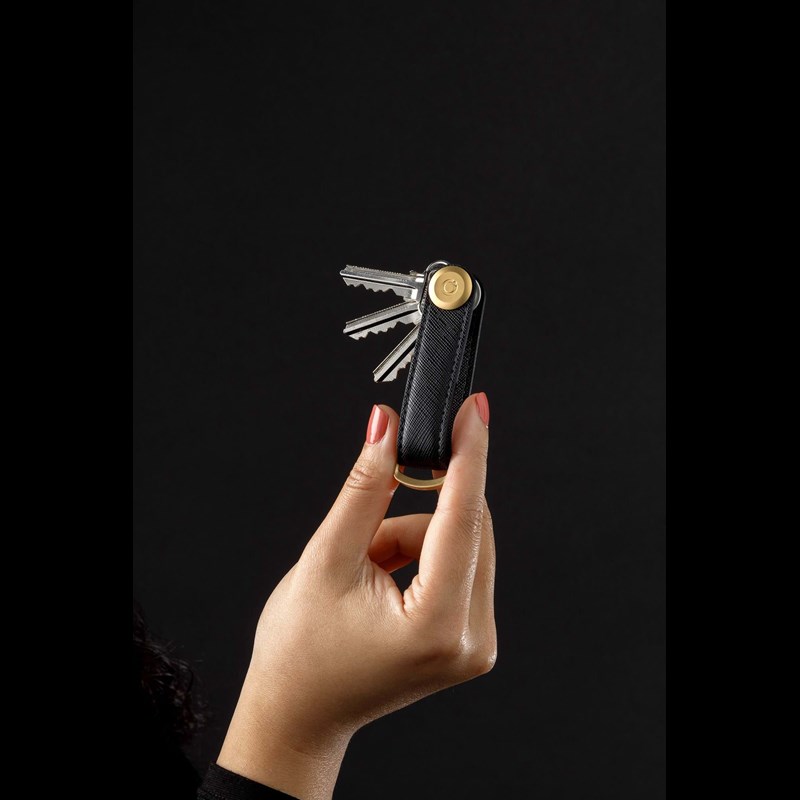 Orbitkey Nøglering Sort/Gul 5