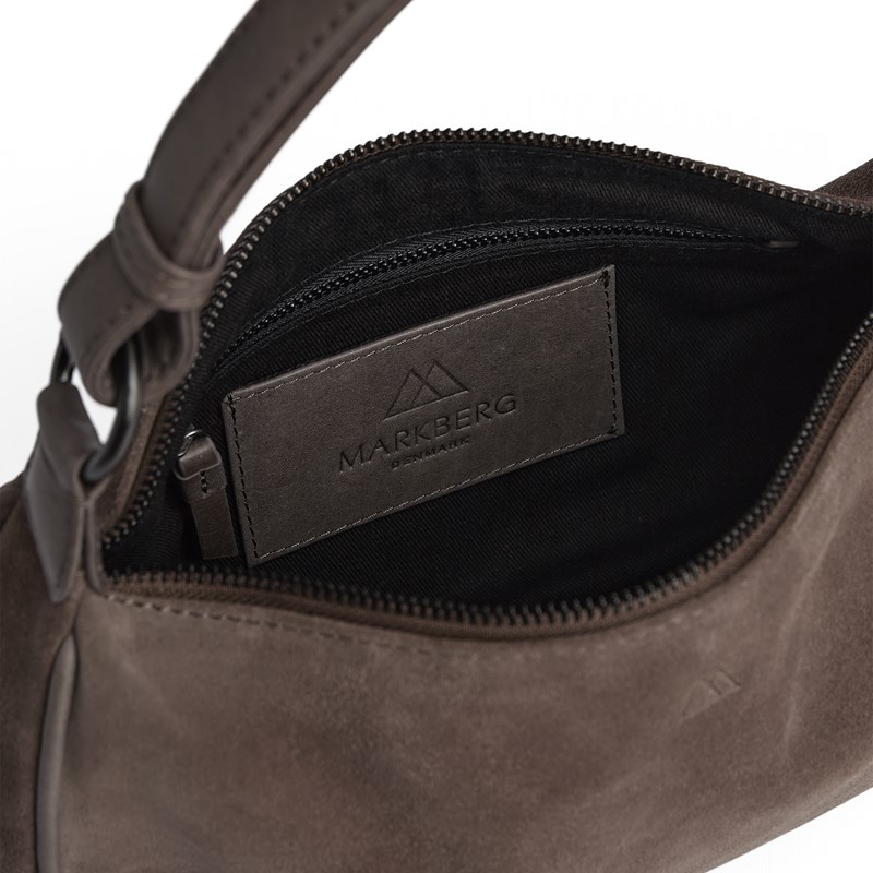 MARKBERG Crossbody Mini MuseMBG Suede Brun/brun 7