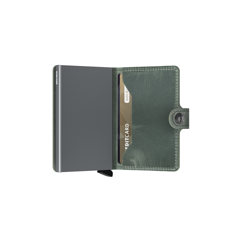 Secrid Korthållare Mini Wallet Oliv 2