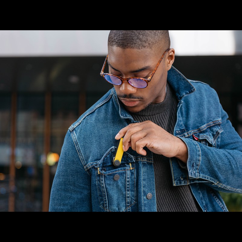 Orbitkey Nøgleholder Hybrid Gul 4