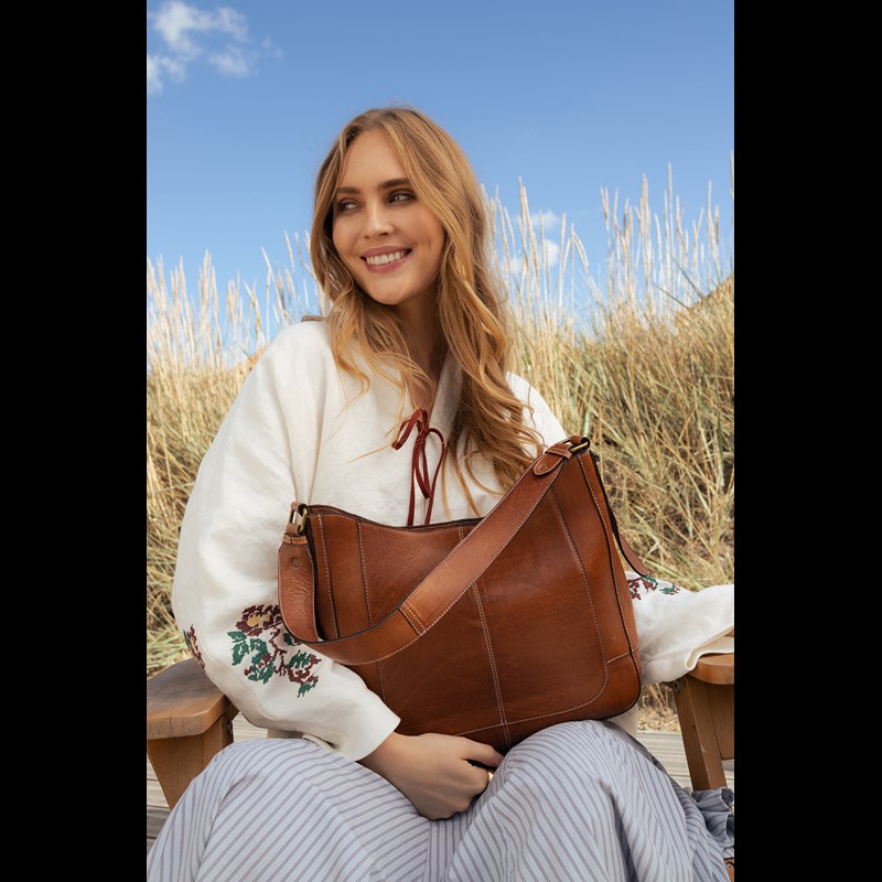 RE:DESIGNED Skuldertaske Neri Small Brun 3