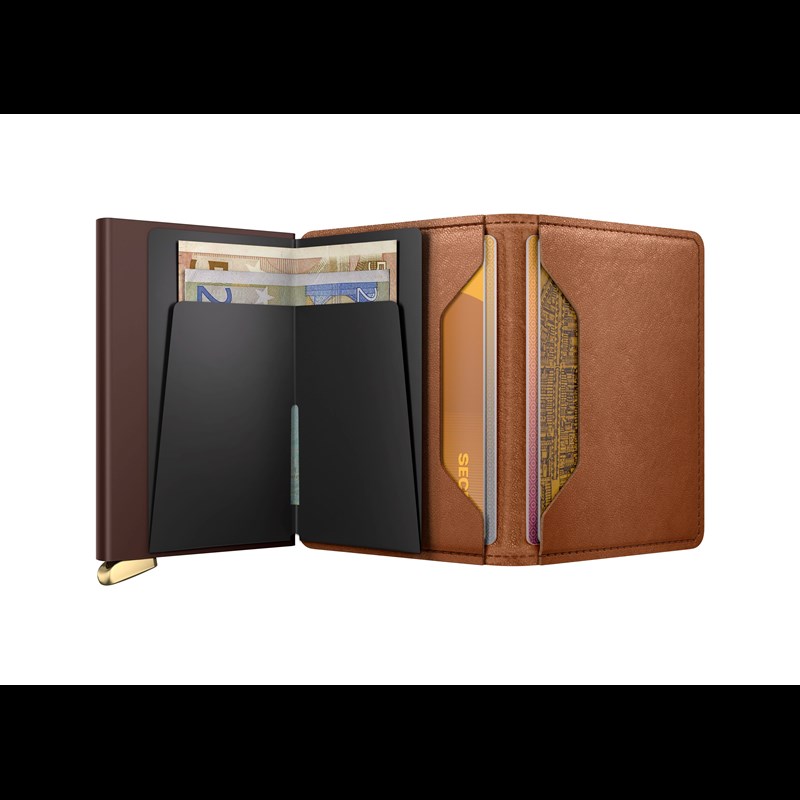 Secrid Slimwallet Emboss Lines Konjak 2