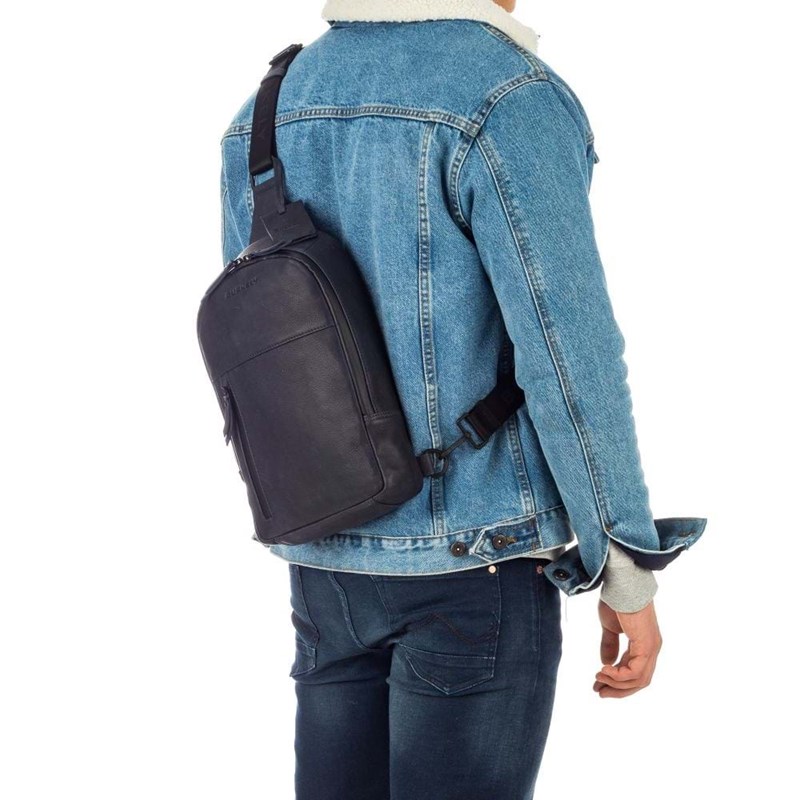 Burkely Crossbody Rain Riley Blå 10" 6