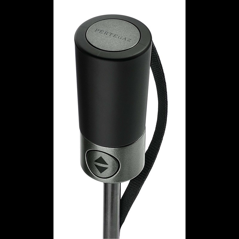 Hoffmann Taskeparaply Pertegaz Sort m/strib 3