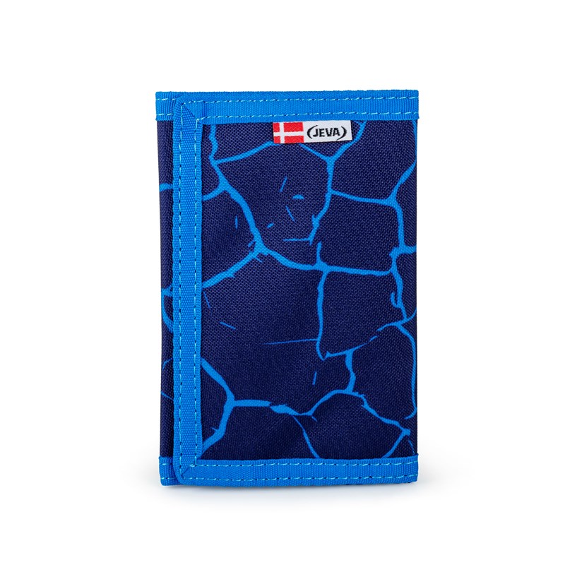 JEVA Pung Velcro Dragon Blå 1