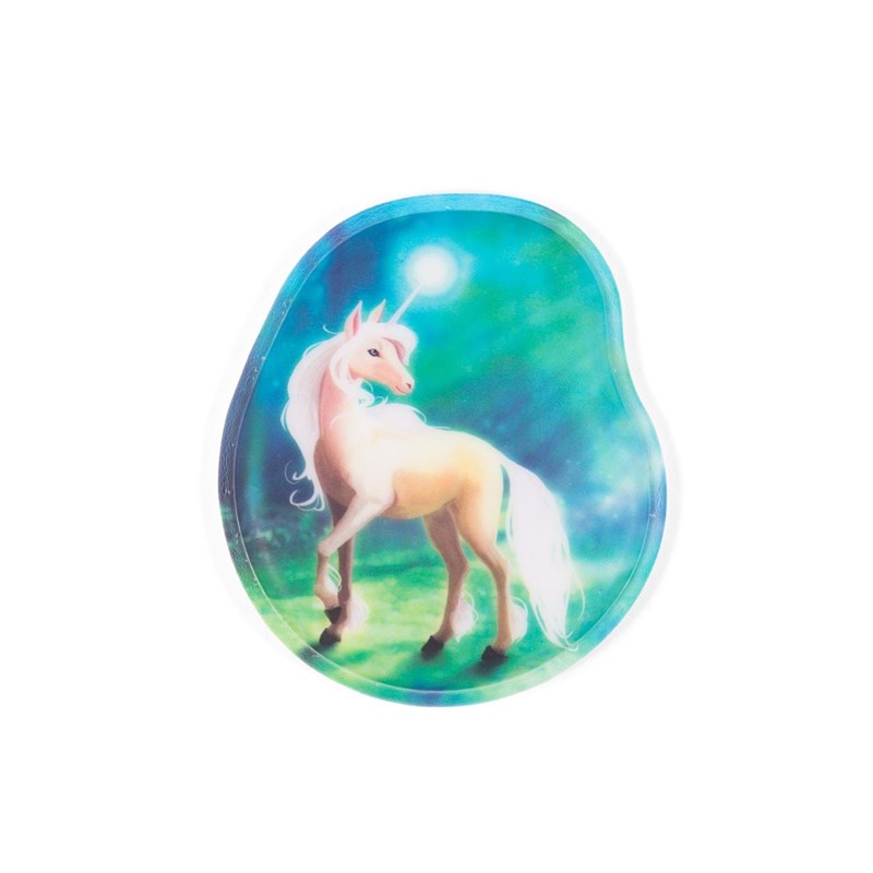 Ergobag Badge Kletties Contour Unicorn Blå/Grøn