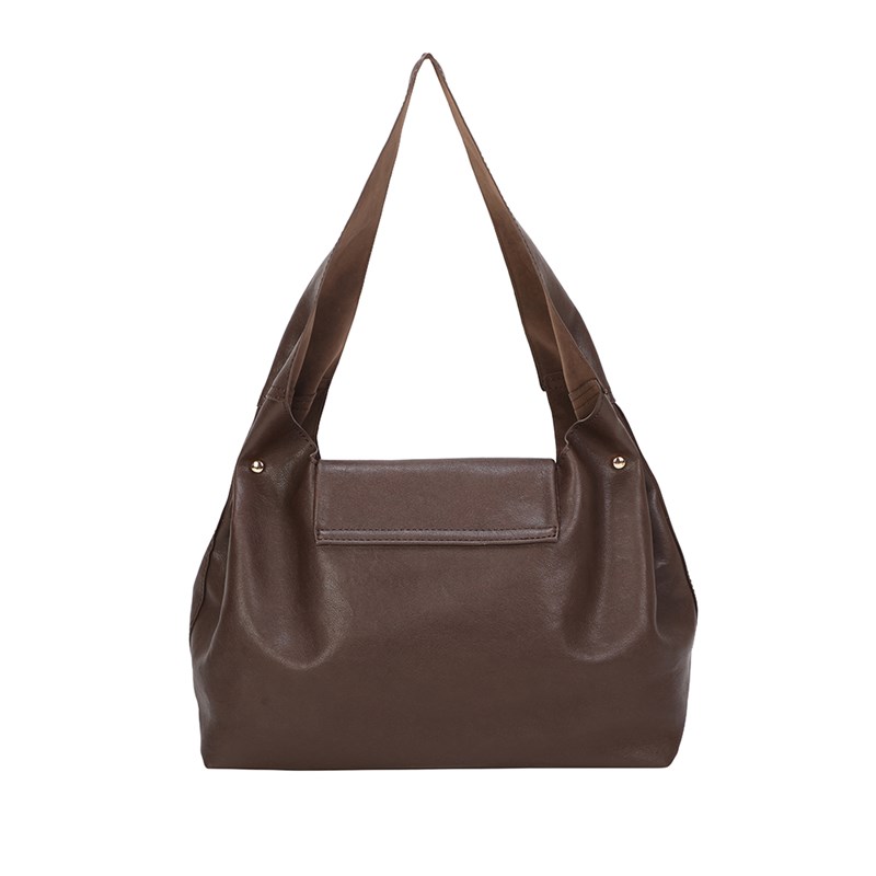 Conmé Skuldertaske Lelou Brun 2