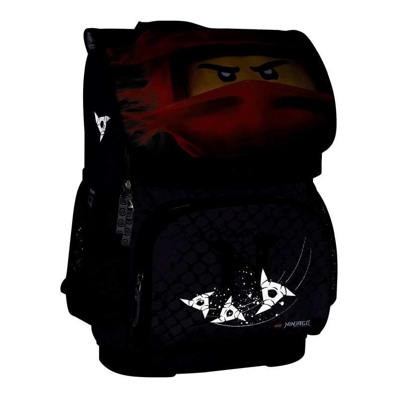 LEGO Bags Skoletaske Optimo Ninjago Kai Sort/Rød 7