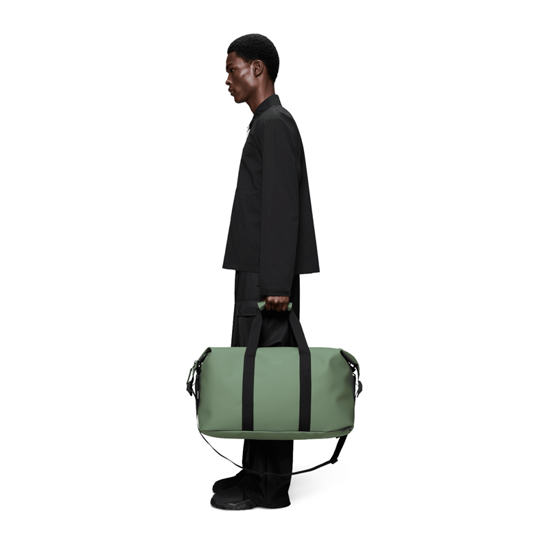 RAINS Rejsetaske Hilo Weekend Bag Bladgrøn 2