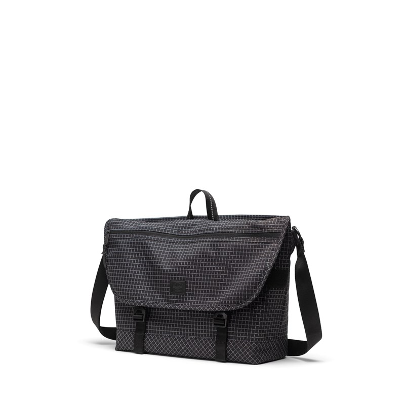 Herschel Axelväska Messenger Cove Svart motiv 2