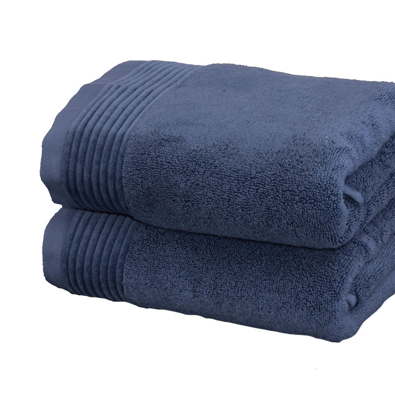 bySKAGEN Håndklæde Juliet Mørk blå 50x100 2