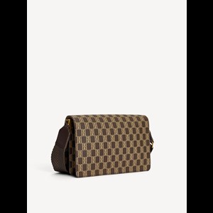 By Malene Birger Crossbody Loenna Monogram Brun