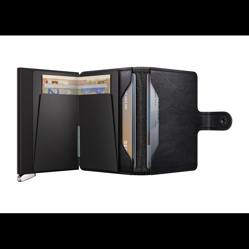 Secrid Miniwallet Emboss Lines Svart 2