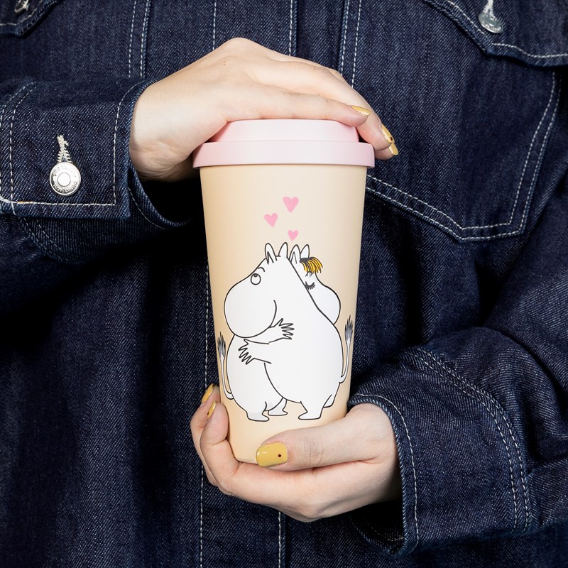 Nordic Buddies Takeaway mugg Mumintrollet  Beige 6