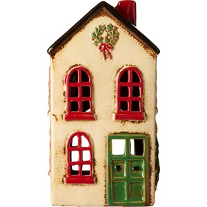 Ib Laursen Ljusstake Hus Stillenat Beige/grön