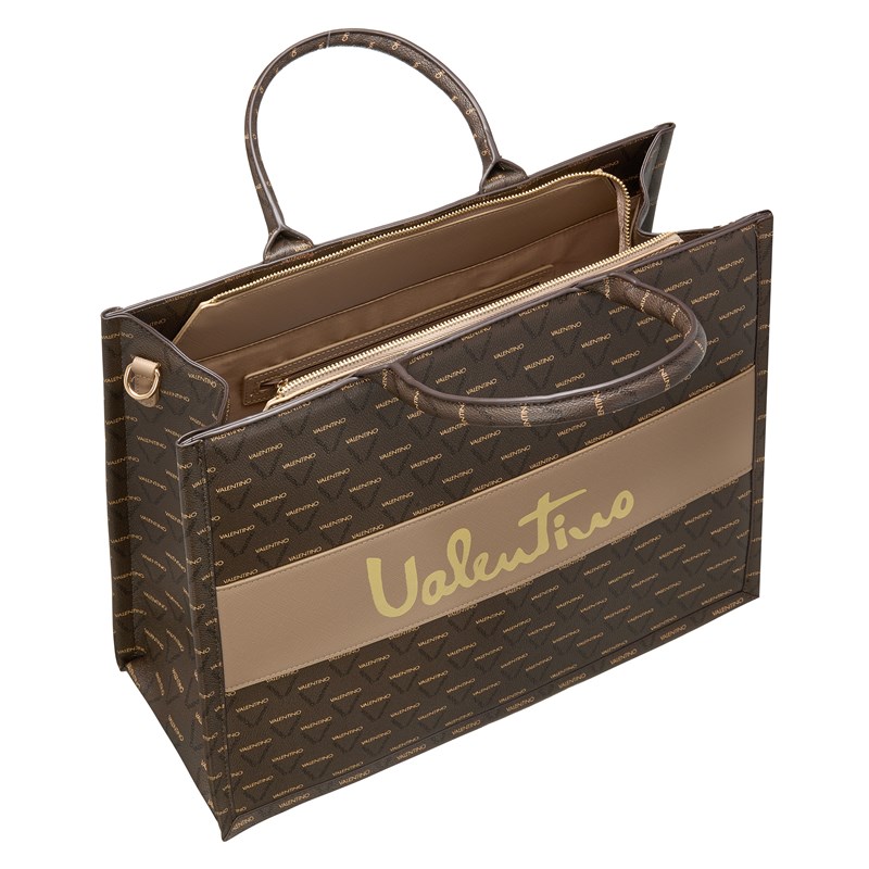 Valentino Bags Håndtaske Tour  Brunt mønster 4