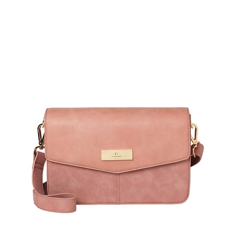 Rosemunde Crossbody  Mørk Rosa 1