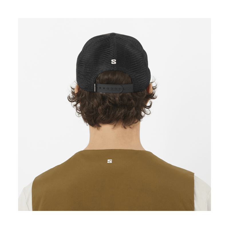 Salomon Kasket Logo Trucker Sort Str S/M 3