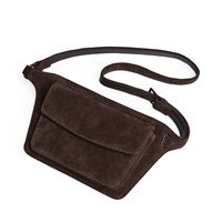 MARKBERG Bæltetaske ZayaMBG Suede M. Brun 1