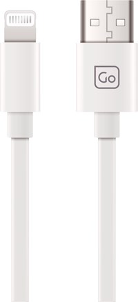 Go Travel Ledning Lightning Connector Vit 1