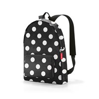 Reisenthel mini maxi rucksack Svart m. Vita prickar 1