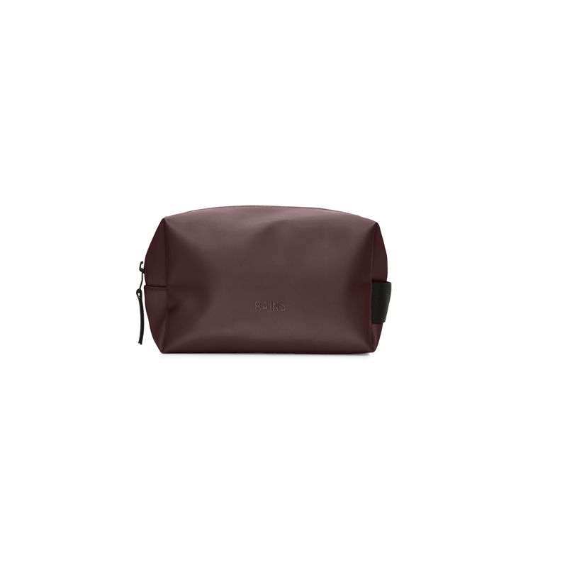 Rains Necessär Wash Bag S Bordeaux 1