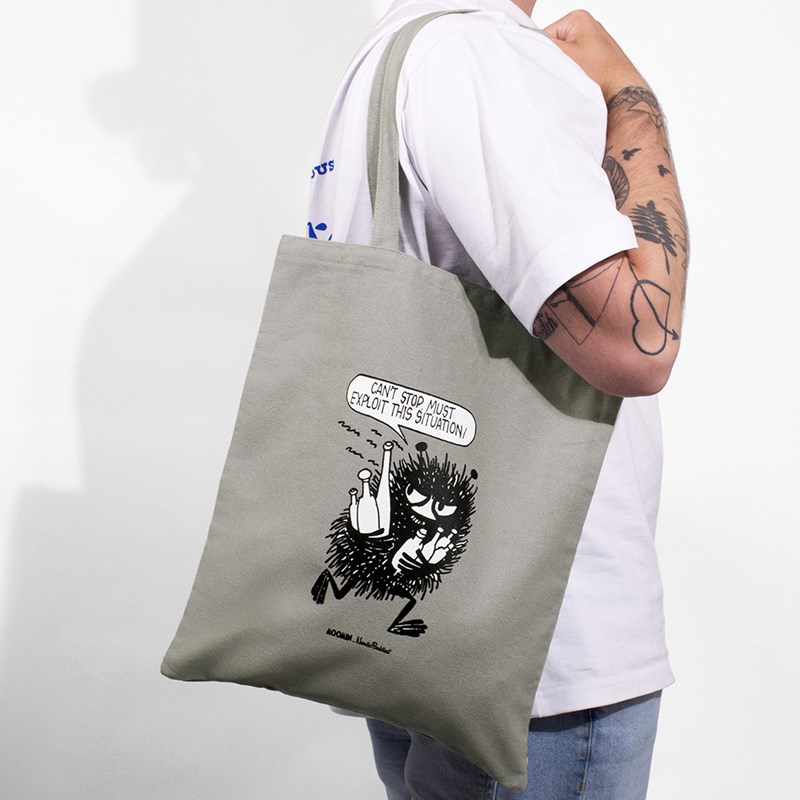 Nordic Buddies Tote Bag Stinky Grå 2