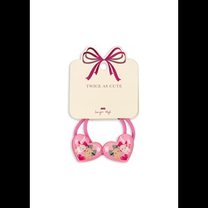 Konges Sløjd Hårsnoddar Vilma 2-Pack Rosa