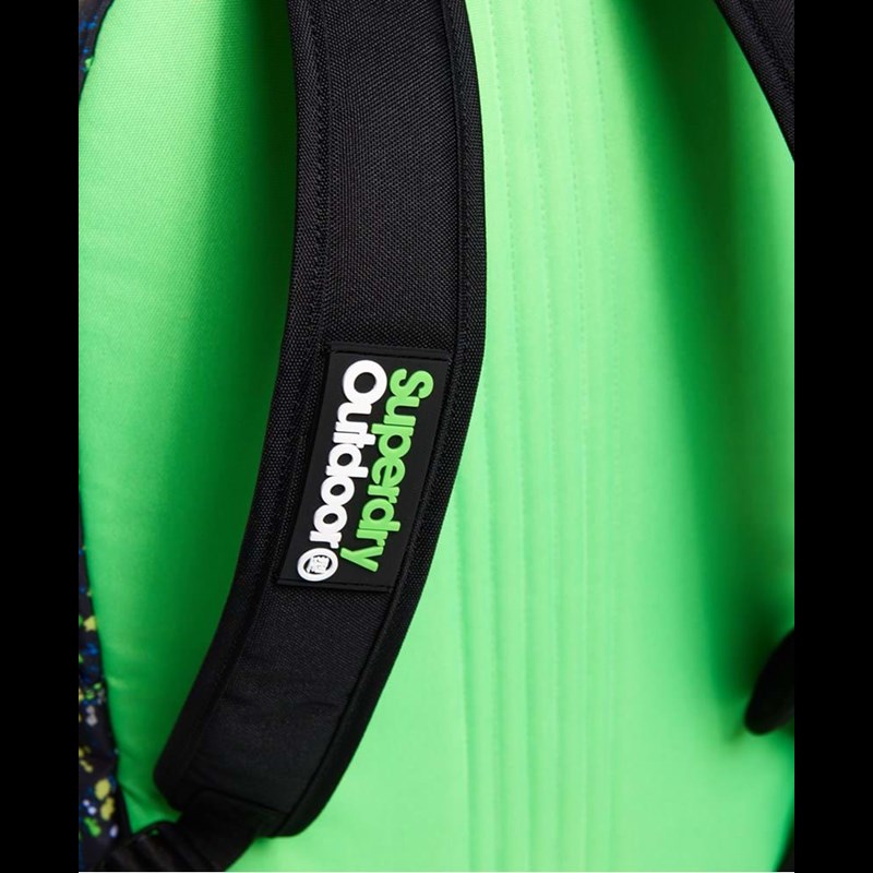 Superdry Rygsæk Montana Mini Splatter Blå/Grøn 5
