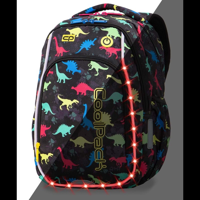Coolpack Skoletaskesæt Strike S Sort mønster 1