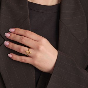 Studio Z Ring Peak Guld alt image