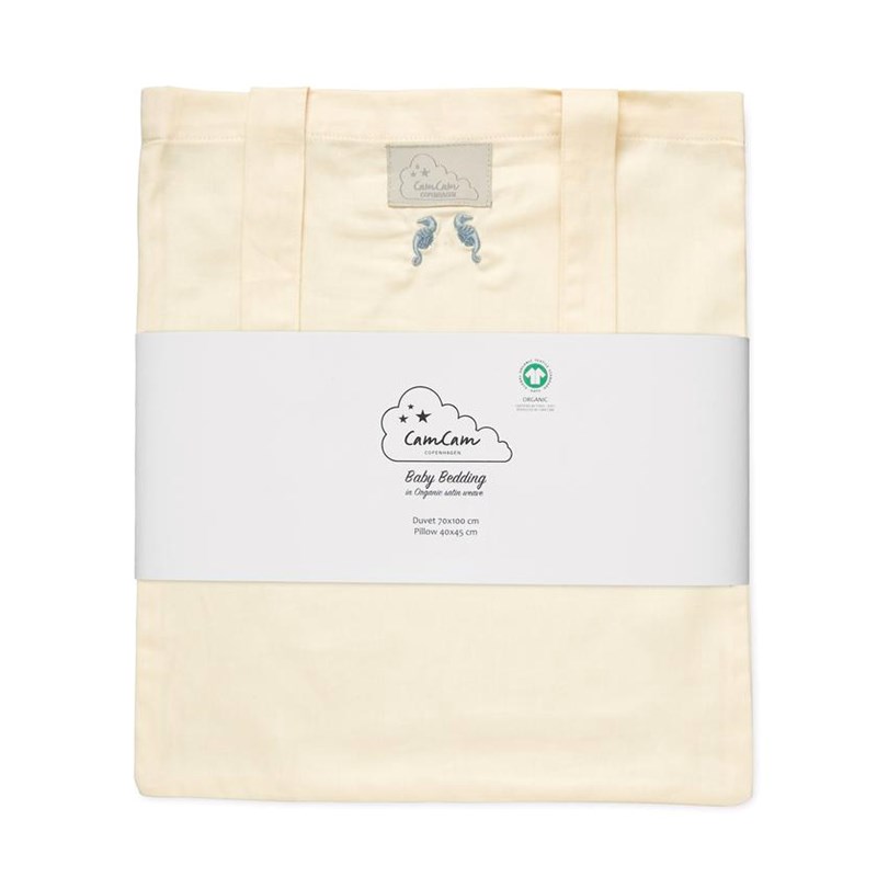 Cam Cam Copenhagen Sängkläder Baby Embroided Djurtryck 70x100 3