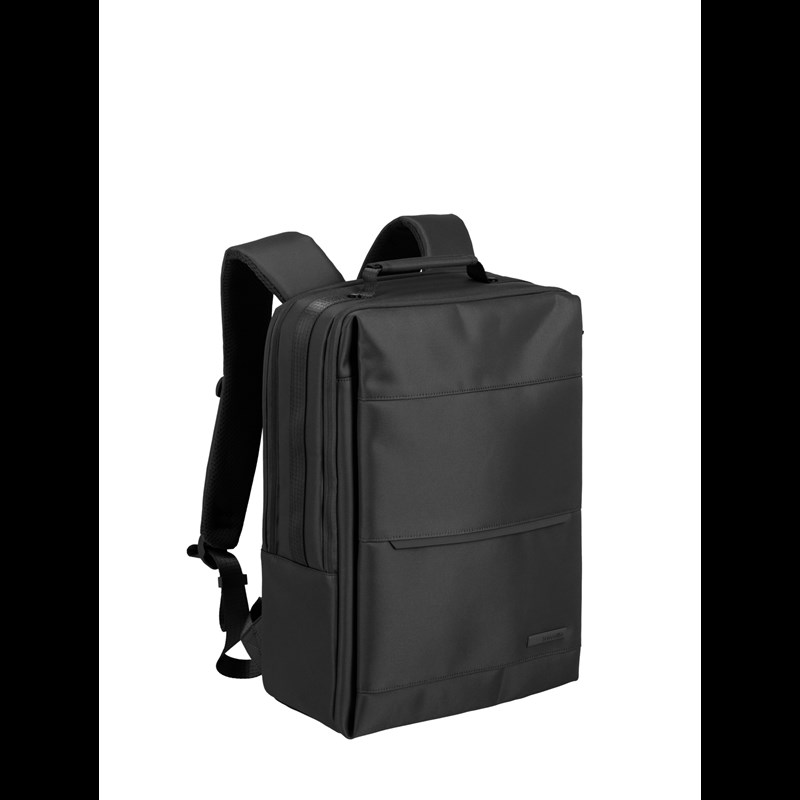 travelite WORKFLOOW backpack M, black Svart 15" 4