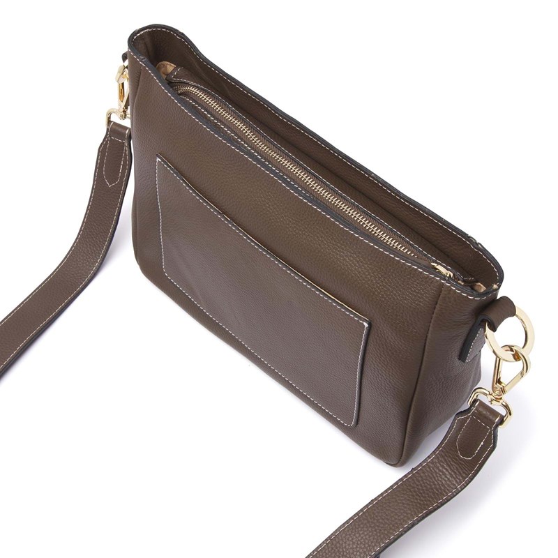 dR Amsterdam Crossbody Khaki grön 2