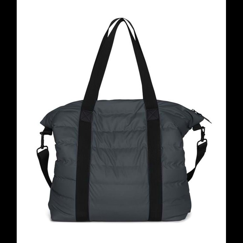 Rains Shopper Tote Bag Quilted Dyb koks grå 1
