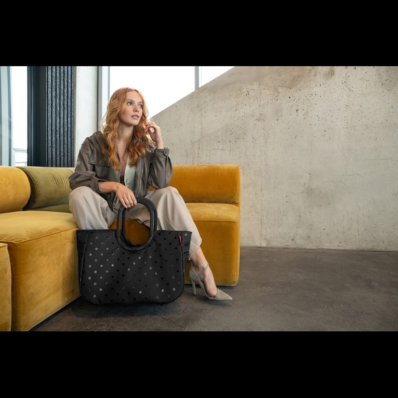 Reisenthel Shopper Loopshopper L Svart mönster 2