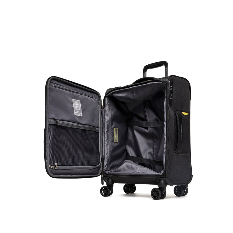 Mandarina Duck Resväska Zephyr Svart 55 Cm 4