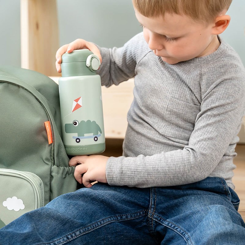 Done By Deer Termoflaske Playground Grøn 2