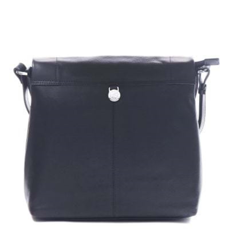 Adax Skuldertaske Rosa Venezia Sort 2