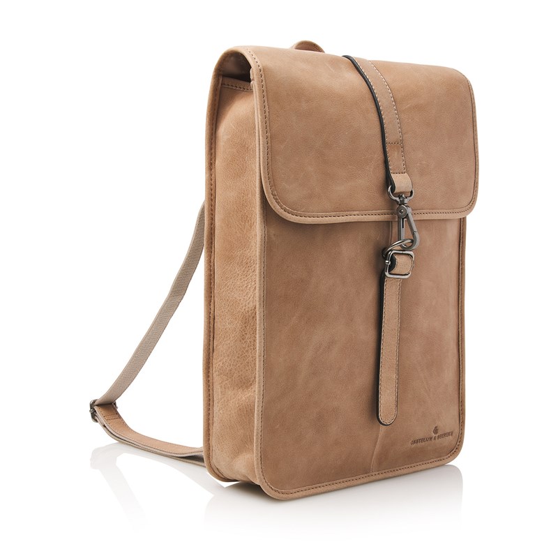 Castelijn & Beerens Ryggsäck Beige 15" 2