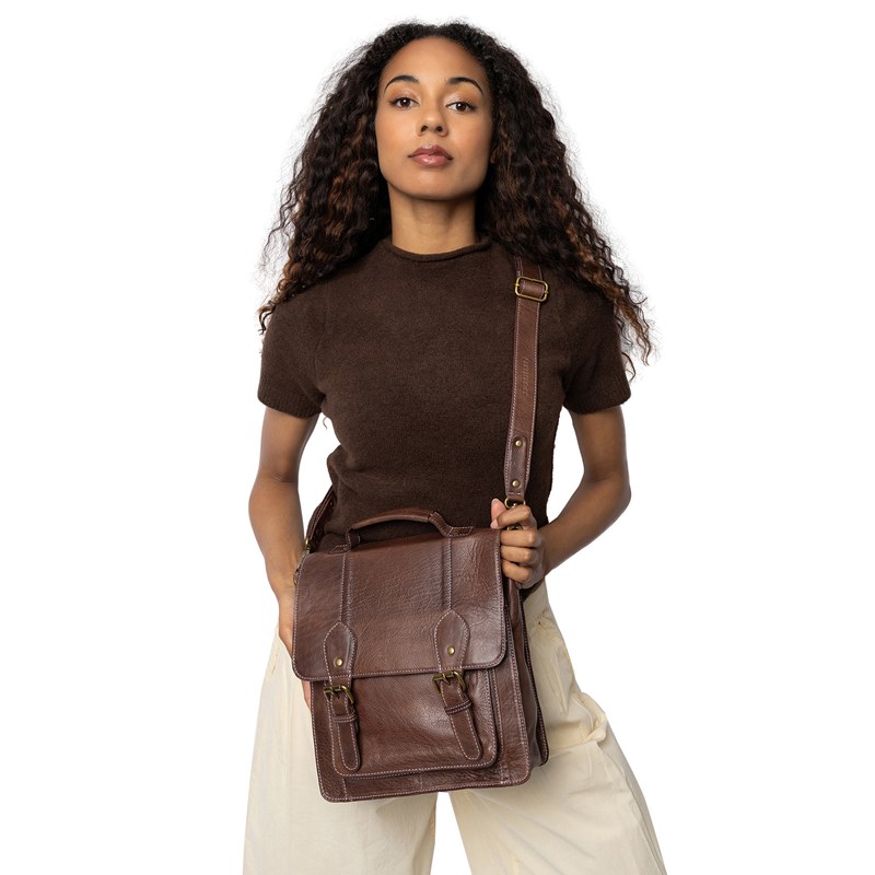 RE:DESIGNED Crossbody Melia Medium Brun/brun 2