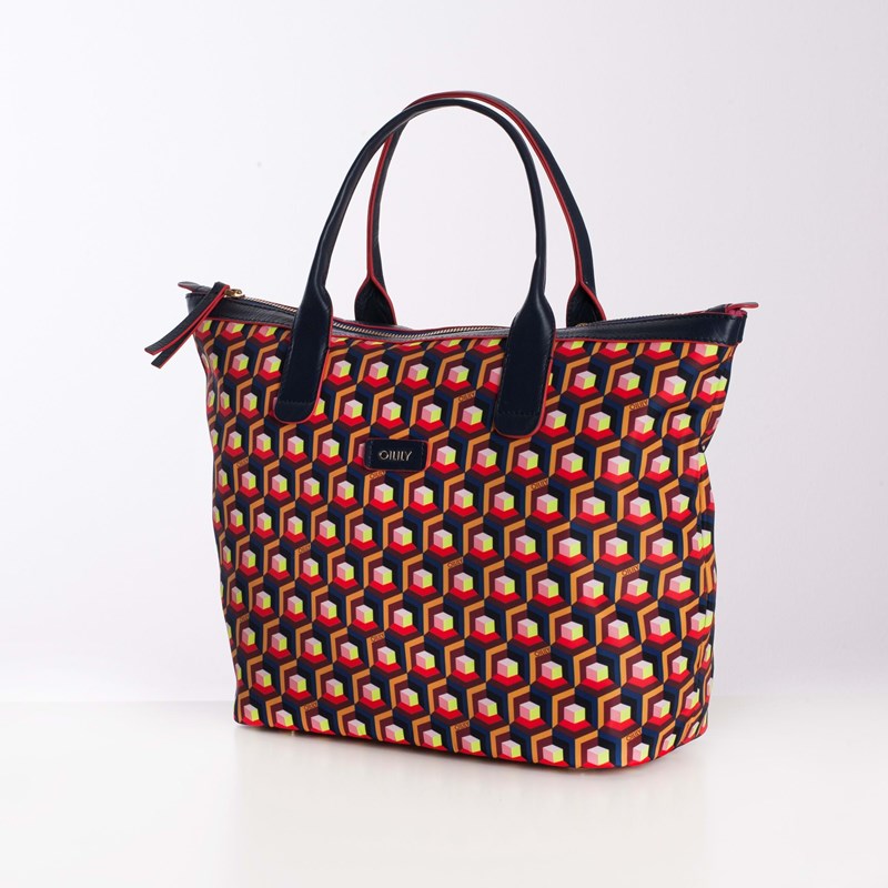 Oilily Shopper Blå/mønster 2
