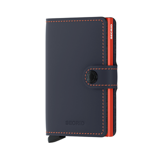 Secrid Kortholder Mini wallet Blå/orange